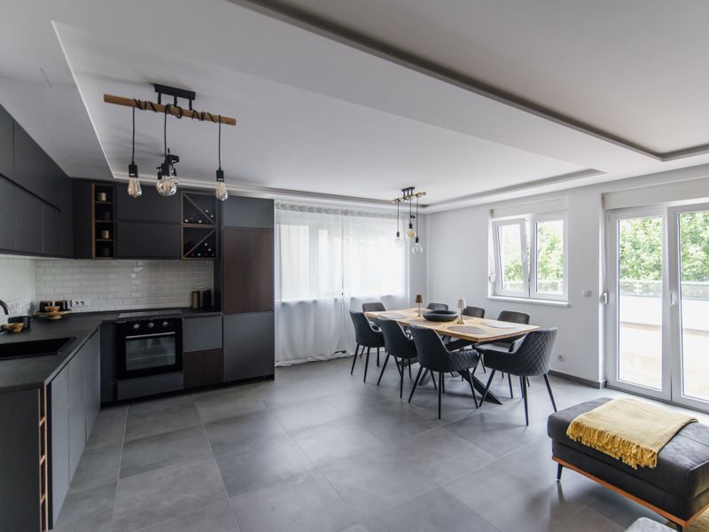Modern kitchen (stock photo)